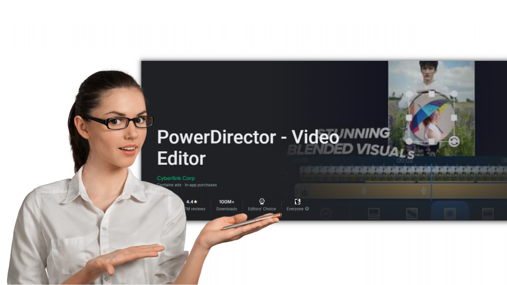 This is a video editor called PowerDirector