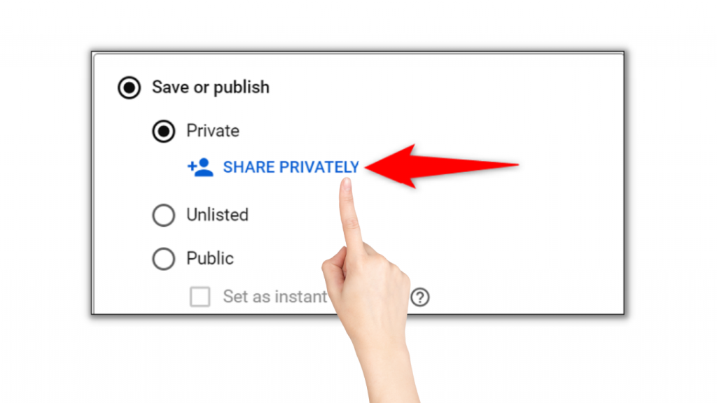 This is a Youtube Tool on how to save or publish a Youtube videos as private unlisted or public
