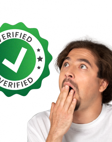 man shocked on how to get his youtube account verified